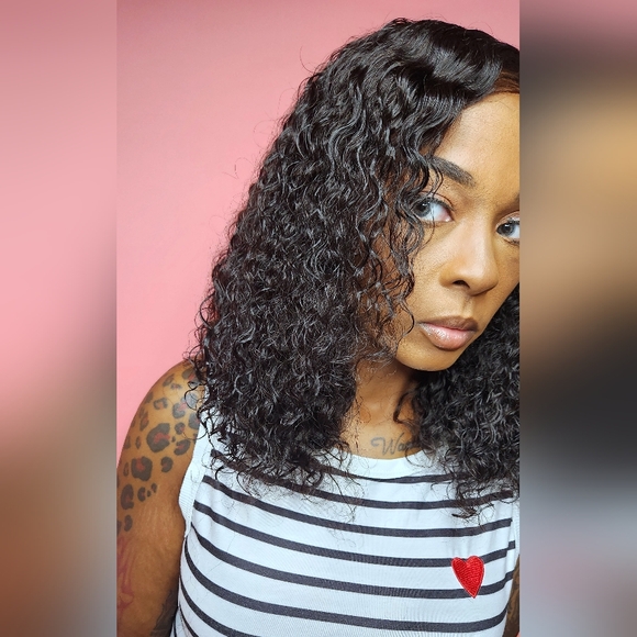 Curly Human Hair Bob - Picture 5 of 5